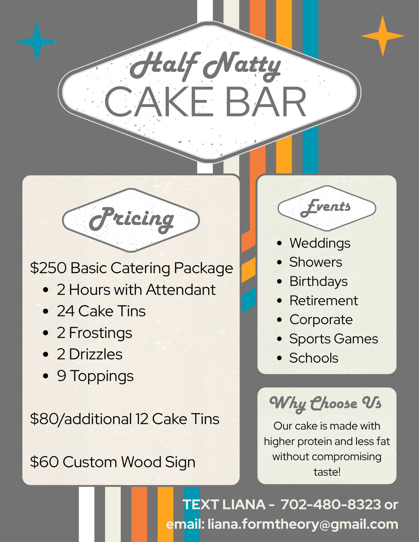CATERING - CAKE & PANCAKES