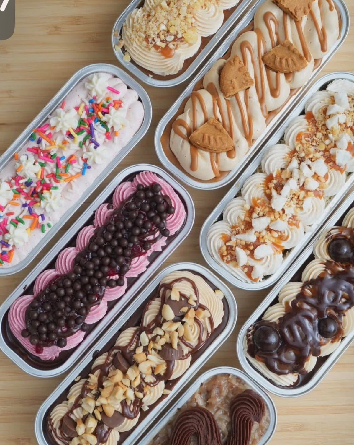 6pk - 7oz Mini Cake Tins